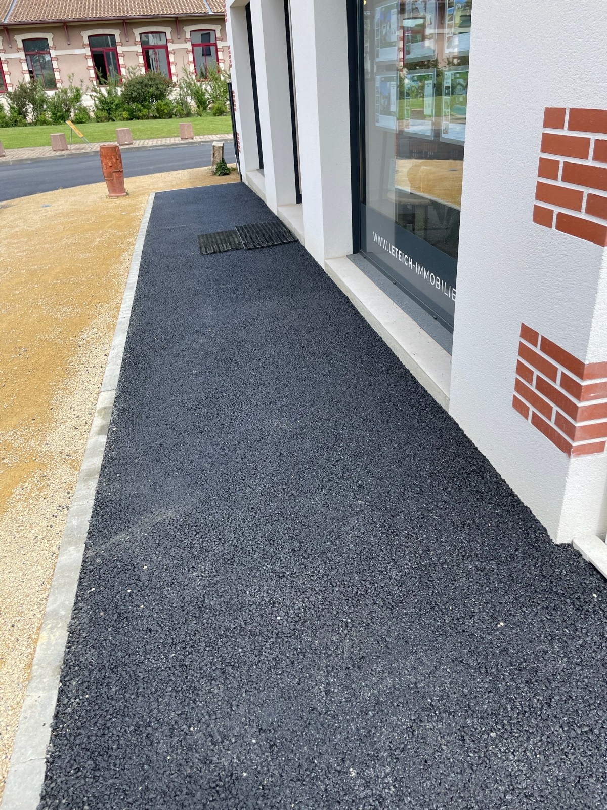 enrobé piéton le teich Lizé tp