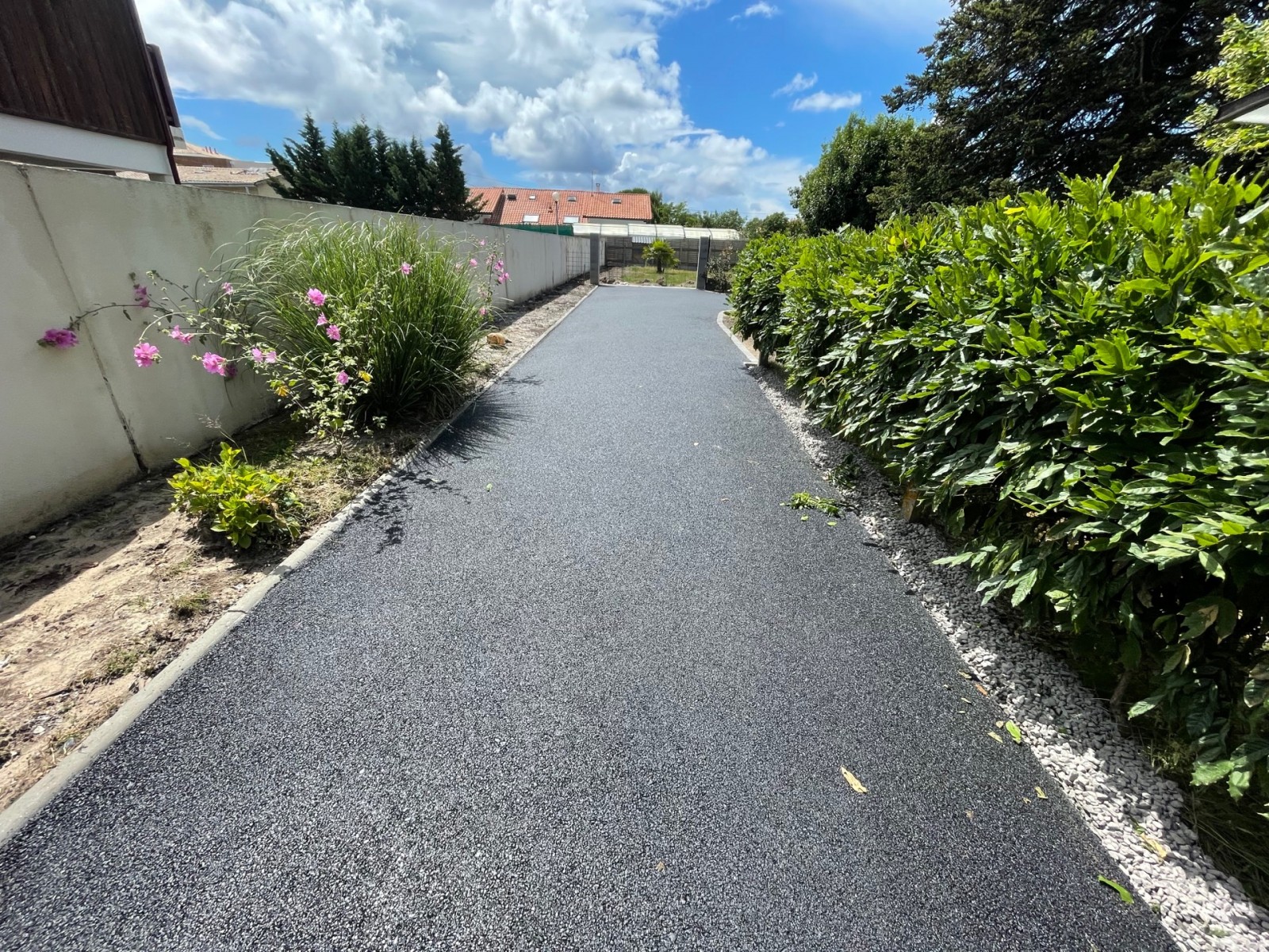 cour goudron bassin d’Arcachon