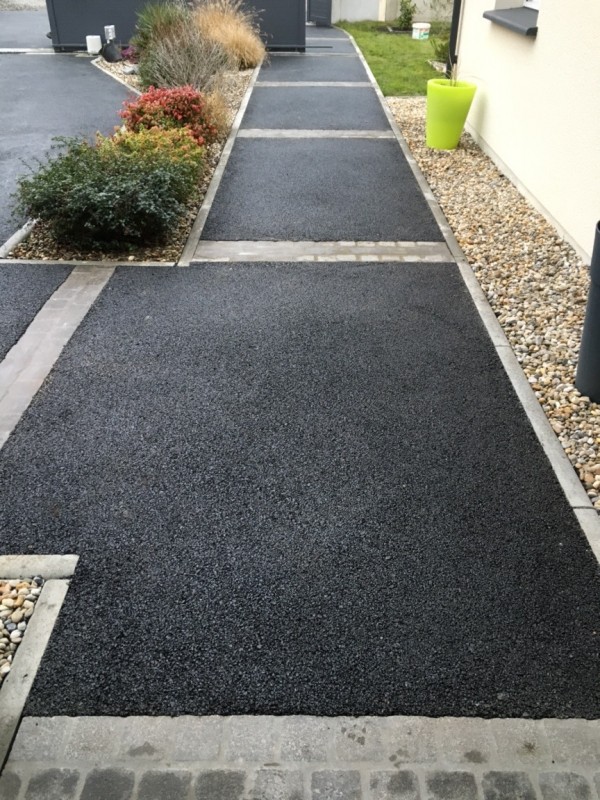 création allée carrossable gujan