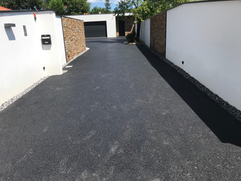 Création d'une Allée bitume à sanguinet