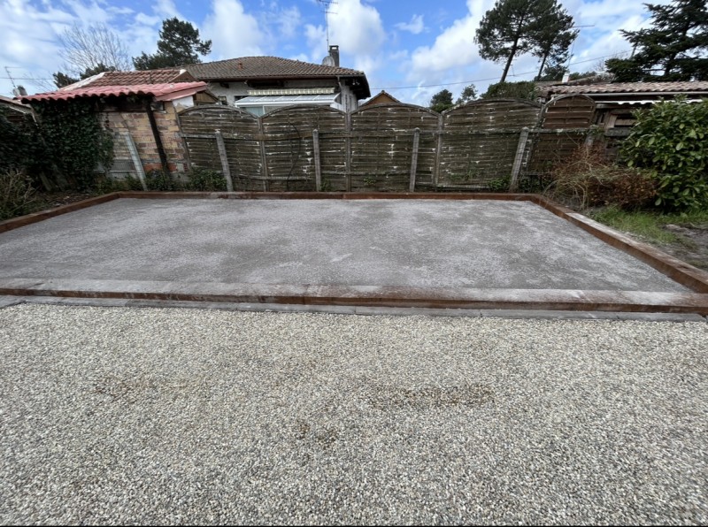 devis allée calcaire lizé tp sur Sanguinet