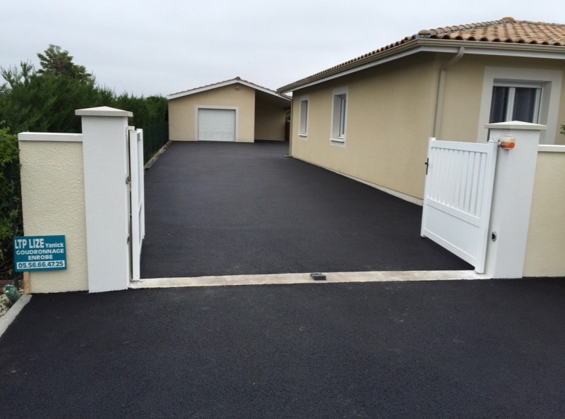 parking particulier en bitume ltp