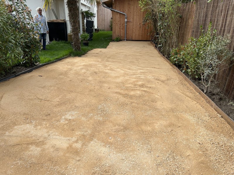 allée finition poudre gujan mestras Lizé tp