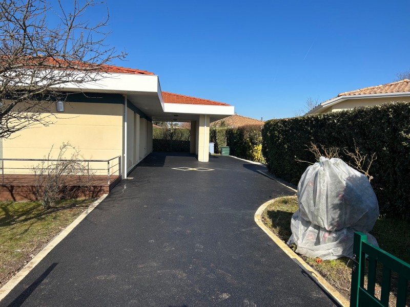 motifs en pavés dans enrobé sur le Bassin d’Arcachon par lizé Yanick tp
