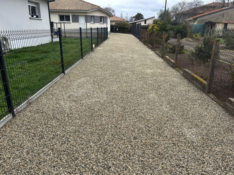 devis parking gravillon