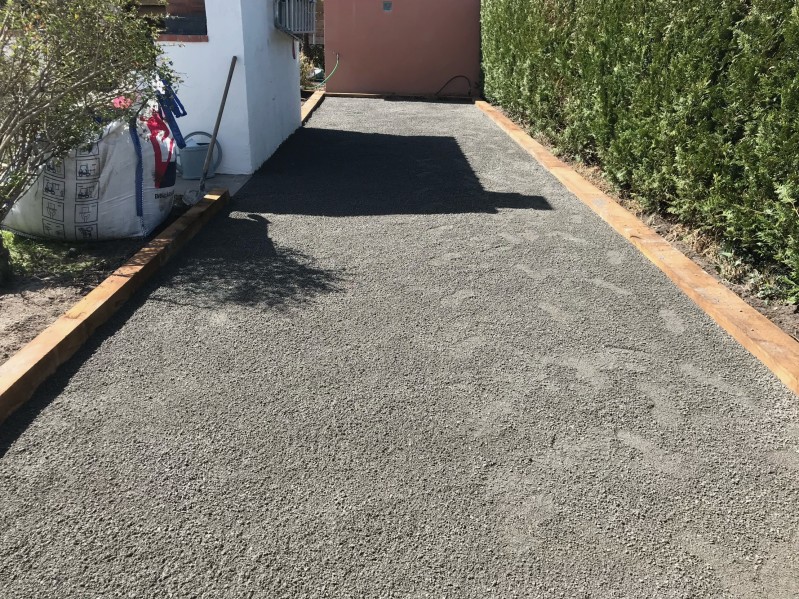 Allées en calcaire à Gujan Mestras et sur le Bassin d'Arcachon par Lizé tp