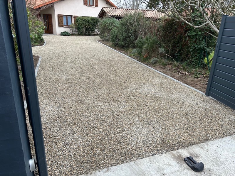 entrée voiture maison gujan mestras Lizé tp