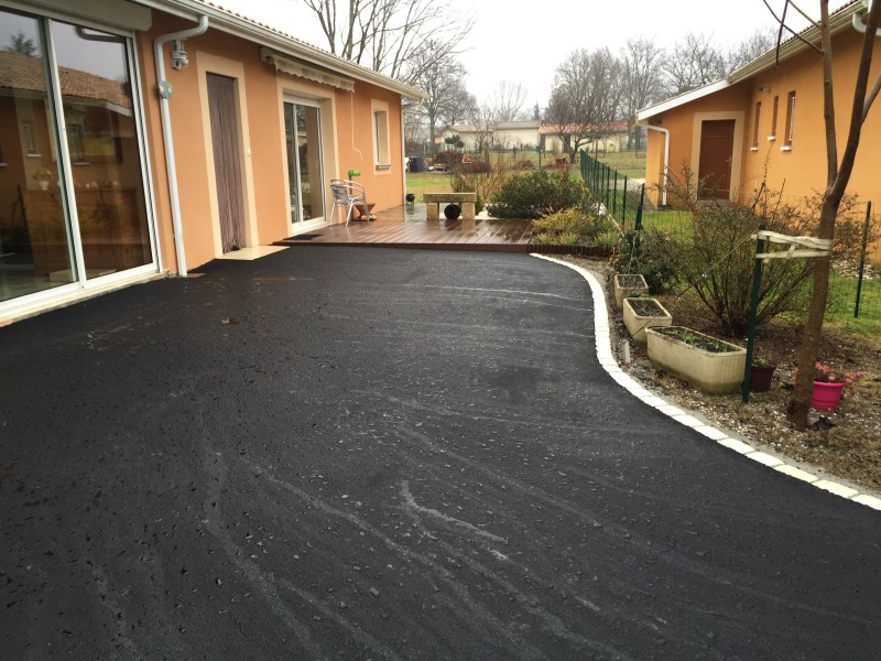 gestion de l’eau pluviale pour votre allée en enrobé ou gravillon