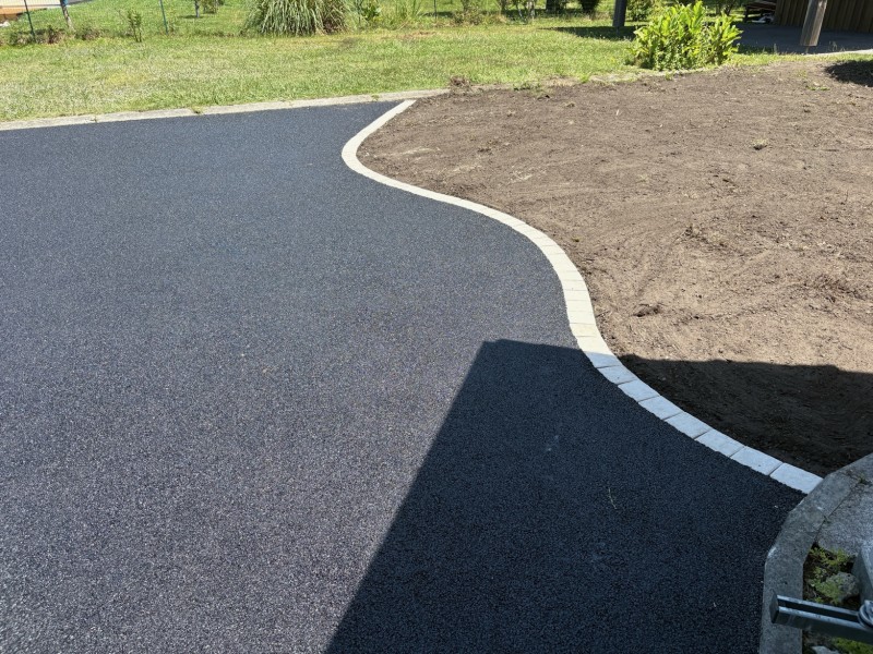 Pavés carré pour rénovation d’allées à Mios