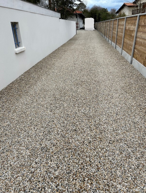 devis allée cailloux le teich Lizé