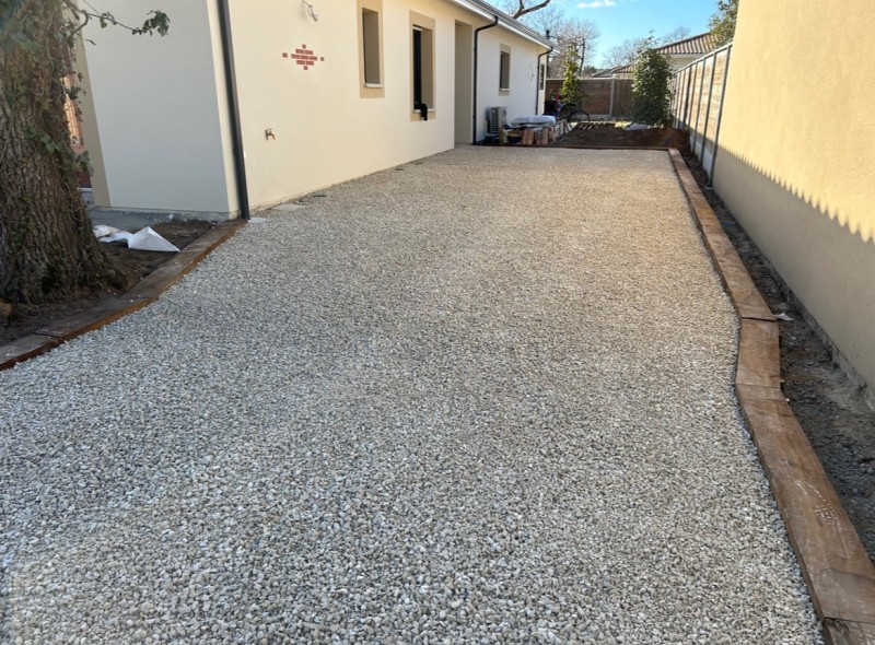 Devis pour allée, cour et parking en gravillons 