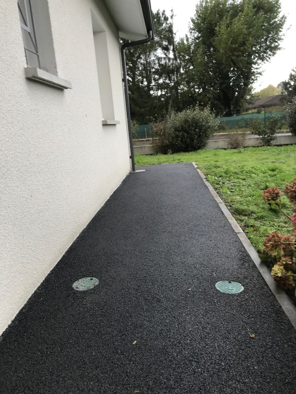 Aménagement de trottoir la Teste