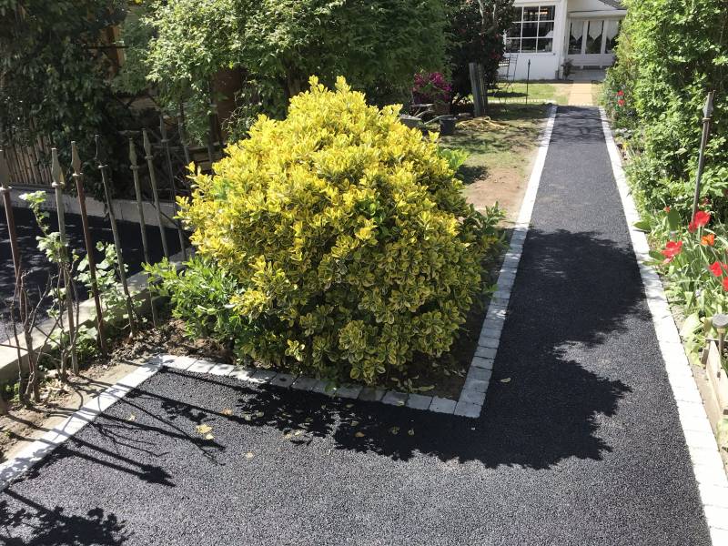 Création bordures pavés à Gujan mestras