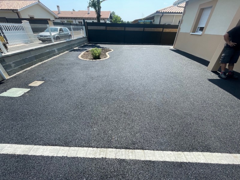 alléé parking particulier le Teich