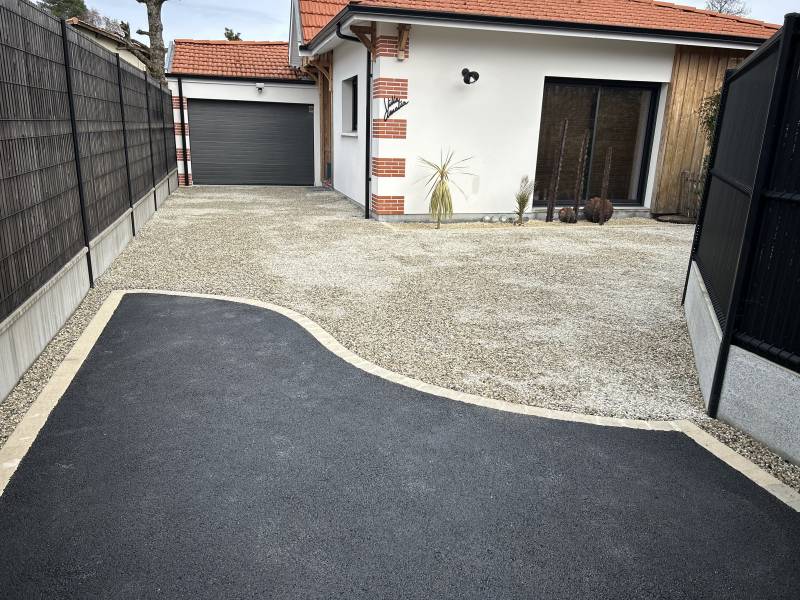 bordures pavés ton sable Gujan