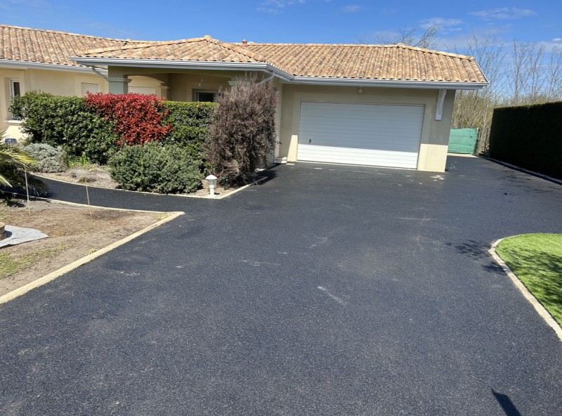 cour enrobé chaud biganos Lizé tp