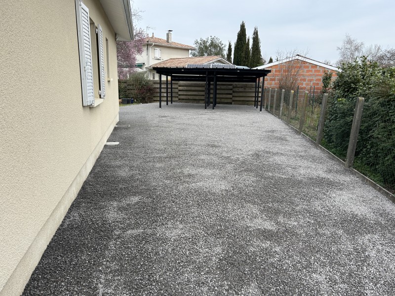 parking drainant gujan mestras Lizé tp