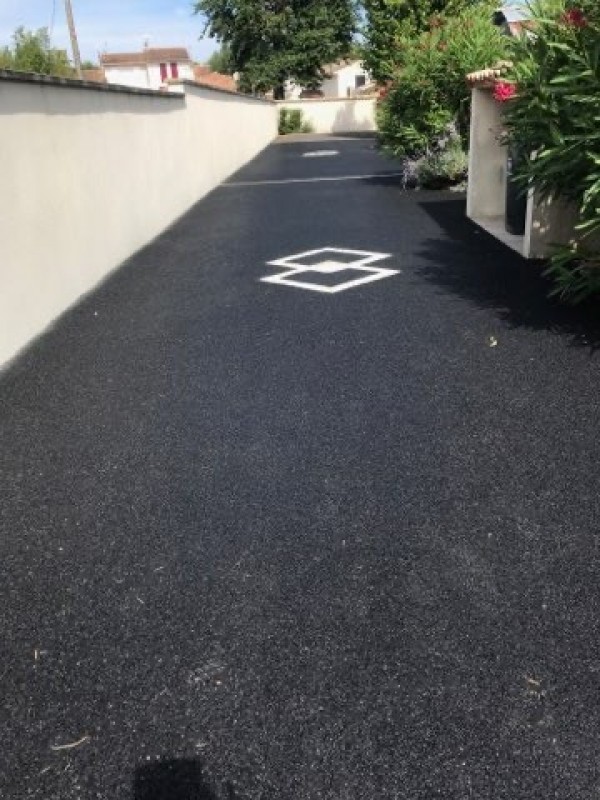 pavé allée enrobé biganos