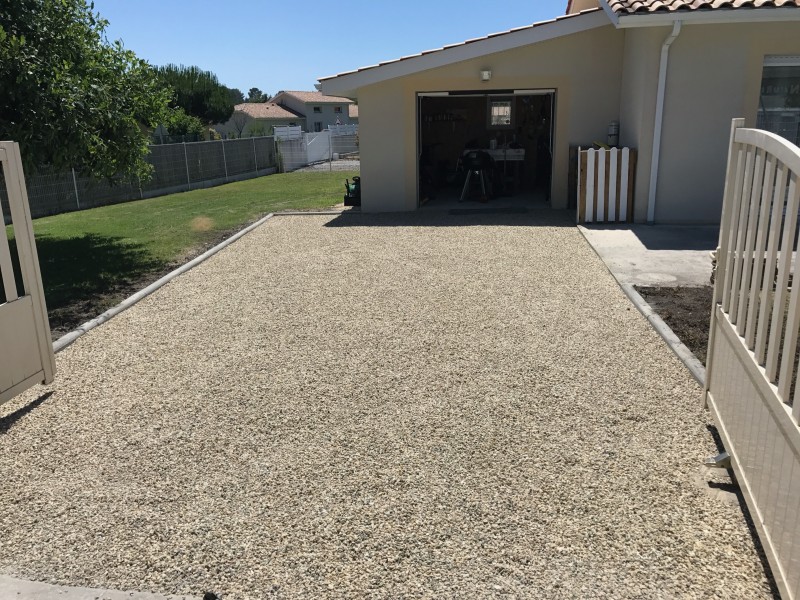 devis pour allées en gravillonnage sur le Bassin d’Arcachon