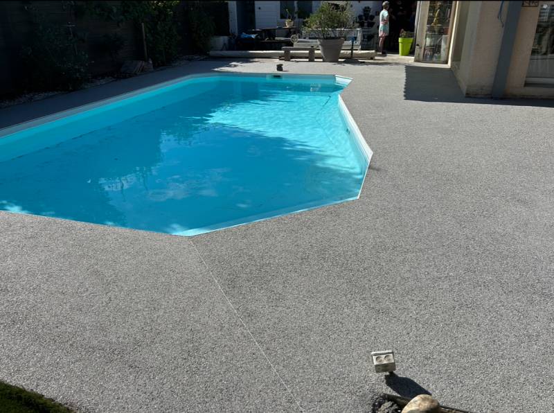 rénovation terrasse moquette de pierre la teste