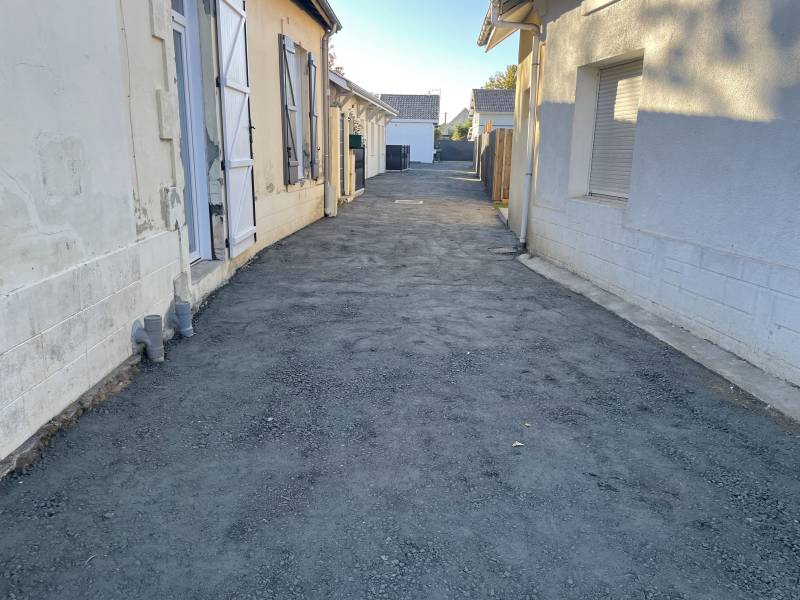 Réaliser une allée en calcaire pour piéton sur le Bassin d'Arcachon 