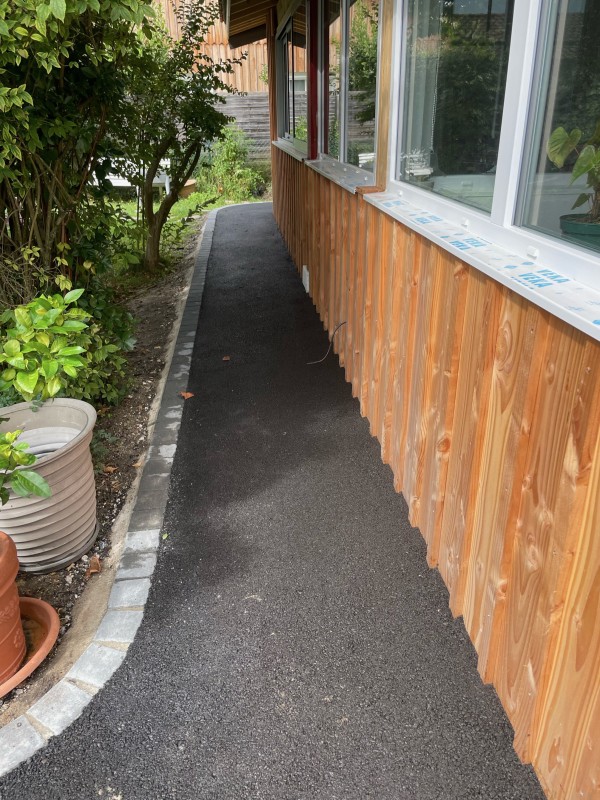 Rénovation d'allée piétonne sur Gujan Mestras