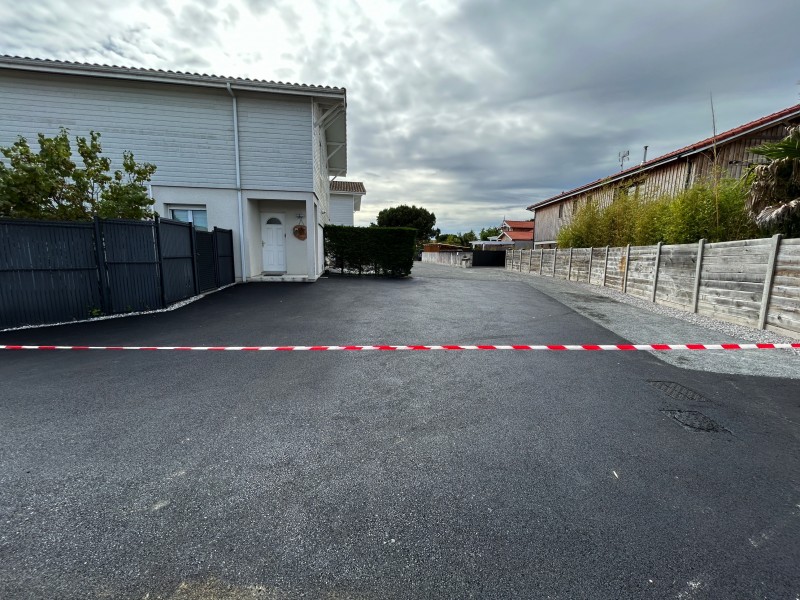 Faire son allée en enrobé goudronnage sur Biganos
