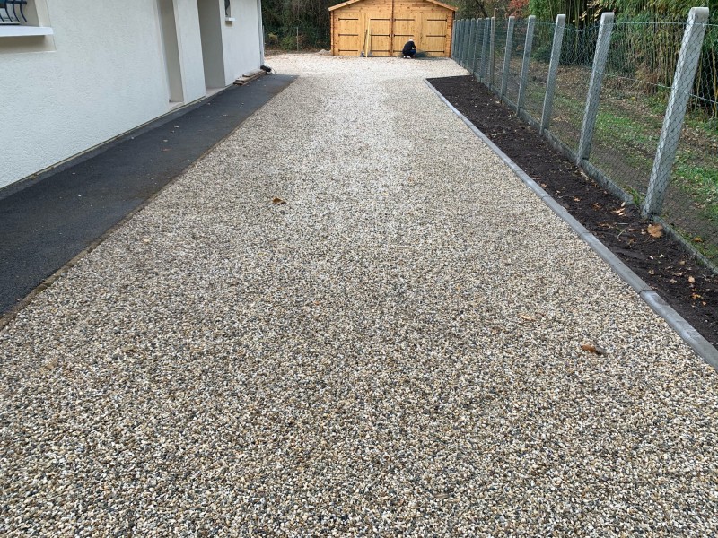 devis pour allées en gravillonnage sur le Bassin d’Arcachon