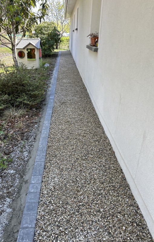 bordure pavés pour enrobé Lizé tp