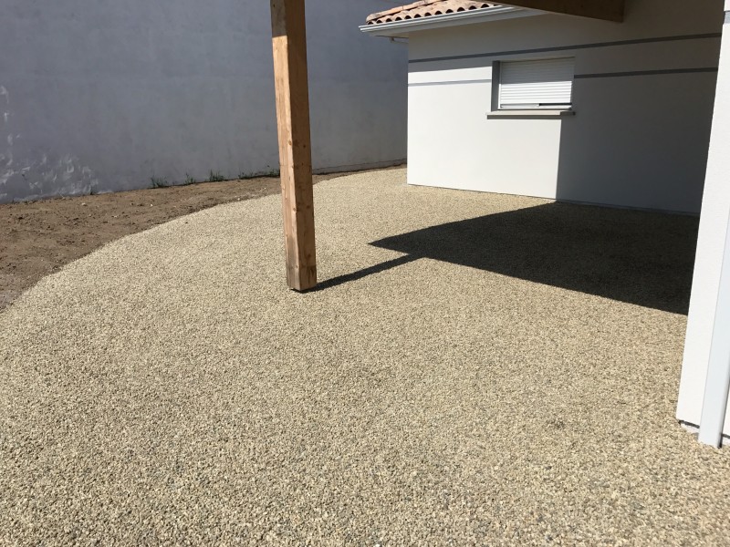 devis pour allées en gravillonnage sur le Bassin d’Arcachon