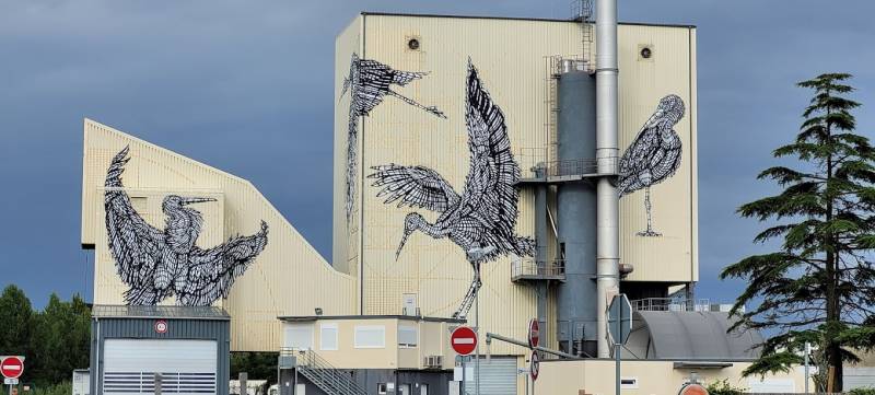 Central enrobé Merignac Aquitaine Matériaux Enrobés A.M.E