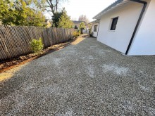 Notre zone d'activité pour ce service Création professionnelle d’un enrobé rouge à chaud avec finition durable pour allées ou parkings résidentiels sur à Mios 33380 en Nouvelle-Aquitaine