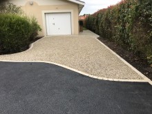 Notre zone d'activité pour ce service Création sur mesure d’un chemin d’accès pour maison avec revêtements adaptés aux terrains en pente sur à Mios 33380 en Nouvelle-Aquitaine